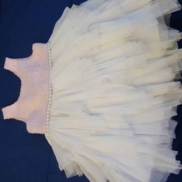 COUTURE PRINCESS 3T BABY GIRL BEAUTIFUL SLEEVELESS DRESS. - Picture 1 of 7